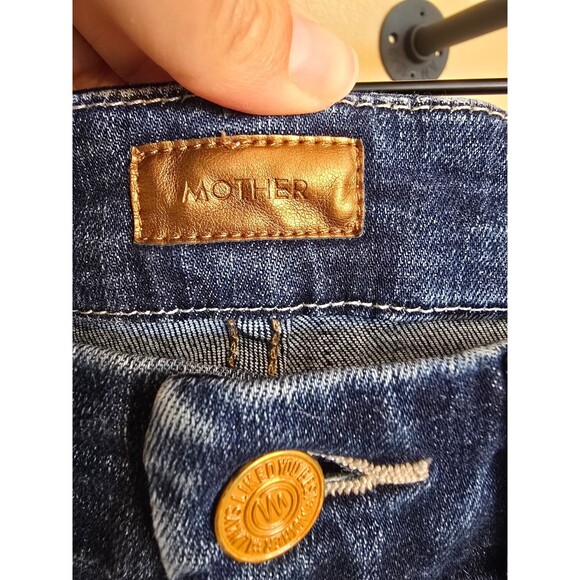 Mother high waisted looker blue jeans women's size 26 - Picture 2 of 12